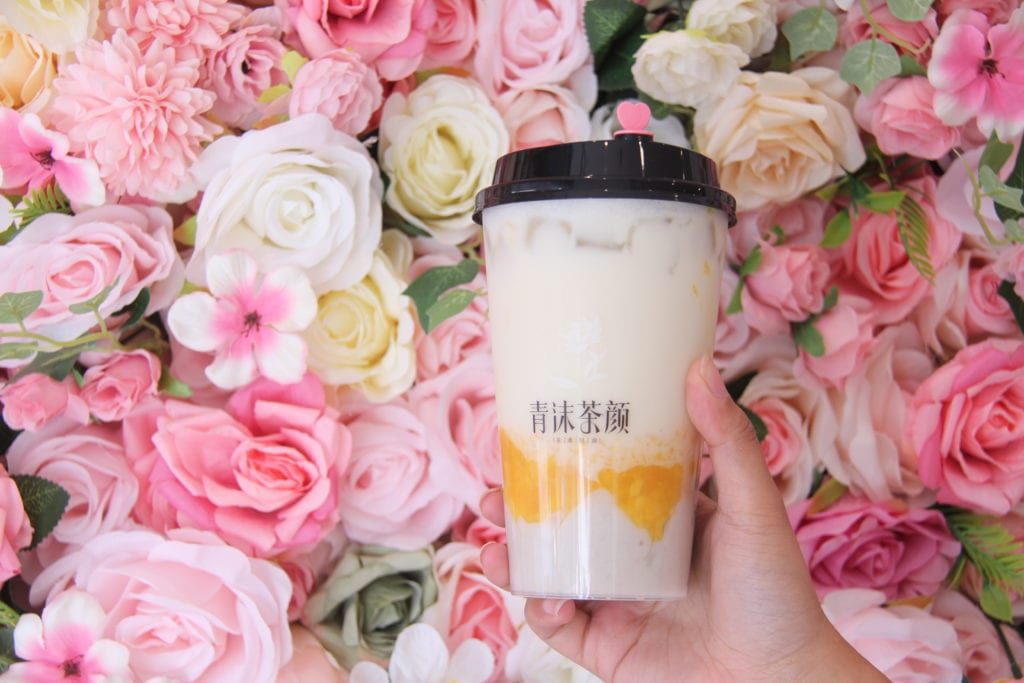 青沫茶颜motea Garden 颜值高奶茶