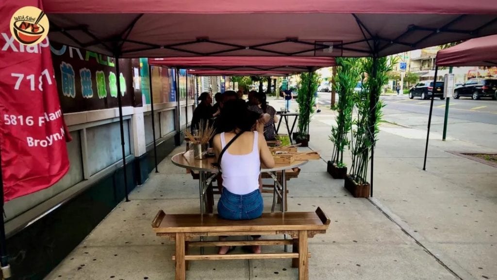 【Brooklyn|香天下】被粉丝逼着买下一条街,纽约40米火锅夜市来嘞
